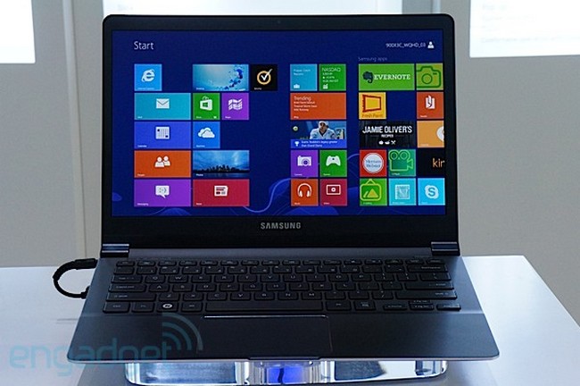 Samsung представил ноутбук с рекордным разрешением экрана